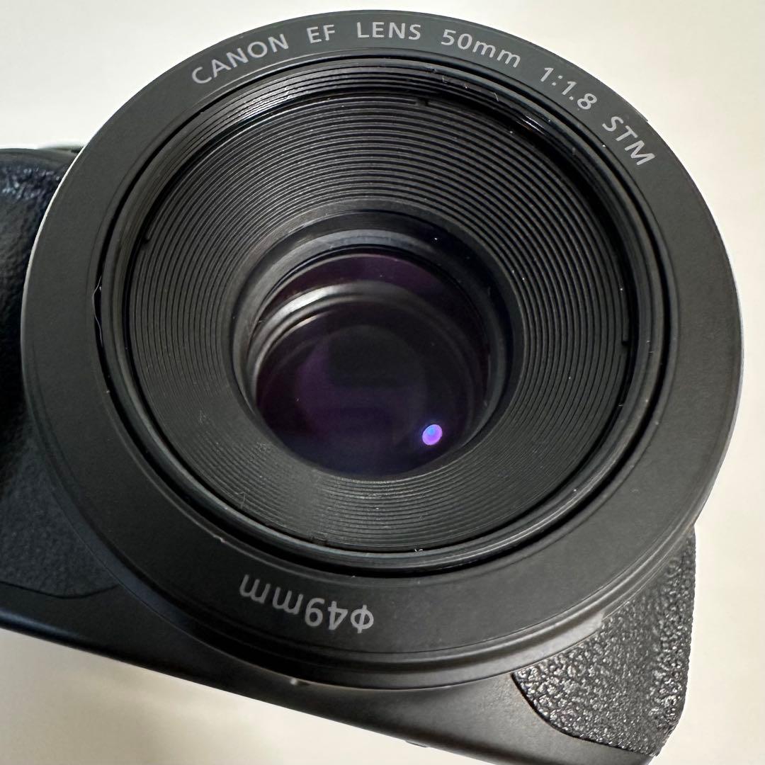 Canon EOSKiss X6i 一眼レフ + 50mm レンズ SDカード付