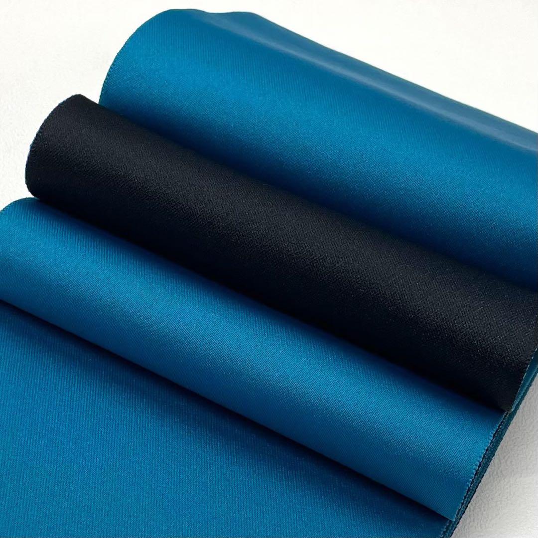 浴衣　大きめサイズ　浴衣 3L 百合　濃紺　帯　2点　新品　未使用　0714⑧