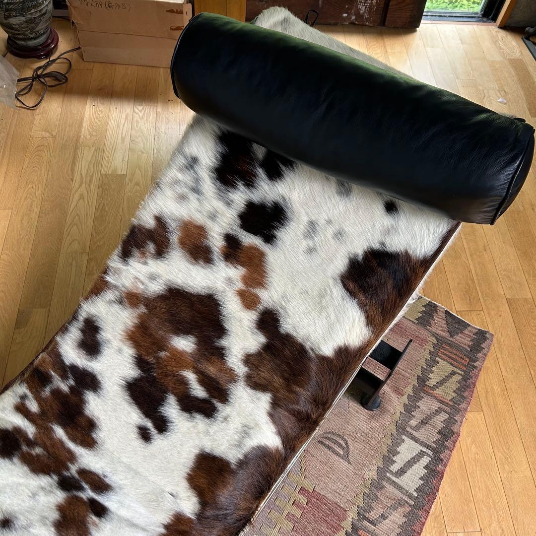 ル・コルビジェ LC4 シェーズロング　ハラコと本革　大塚家具