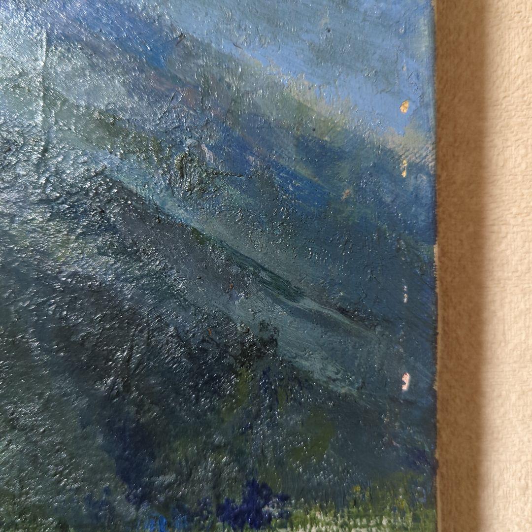 F8号油彩画（中古額縁入り)No.66