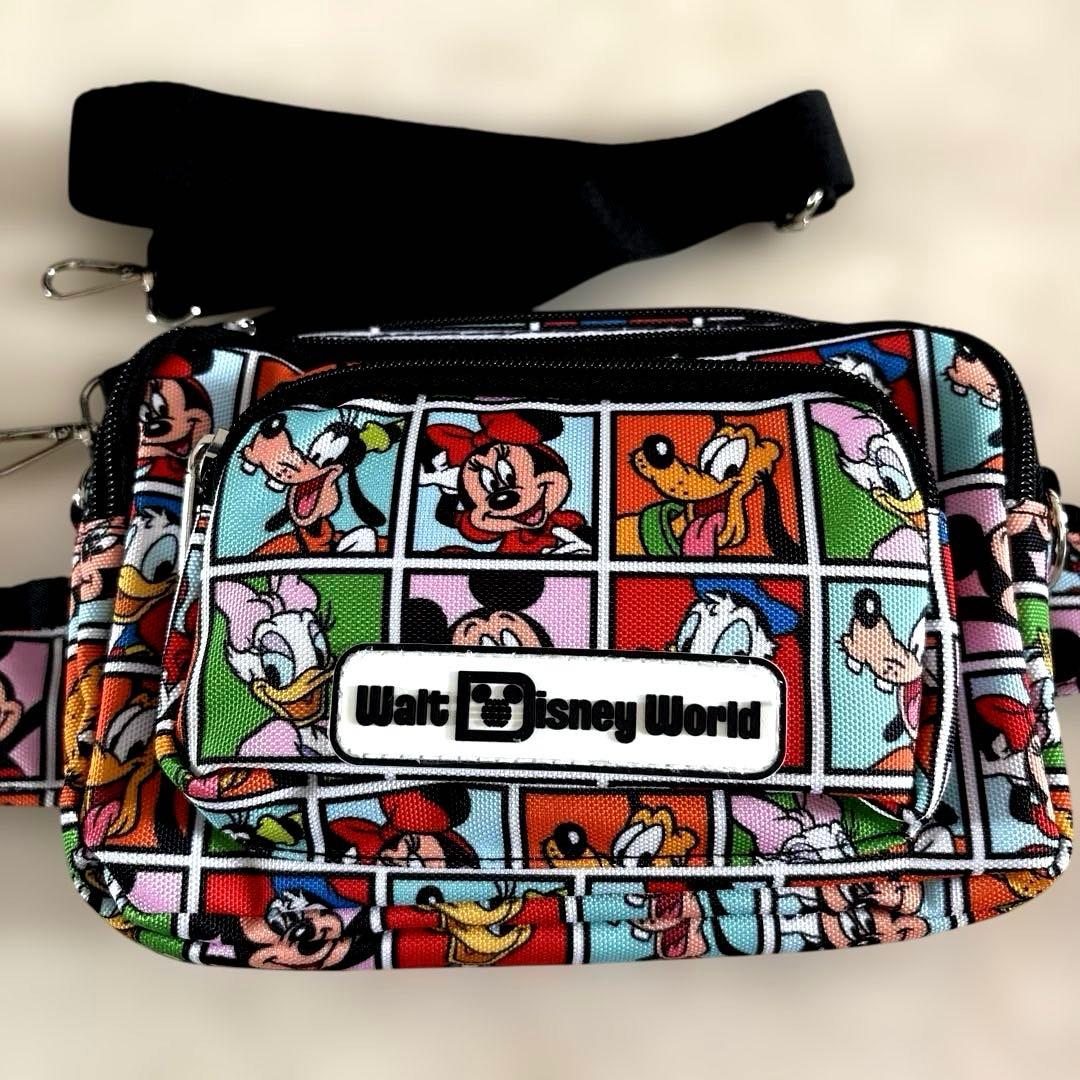 海外ディズニーディズニーワールド　ショルダーバッグ　ボディバッグ　ウエストポーチ