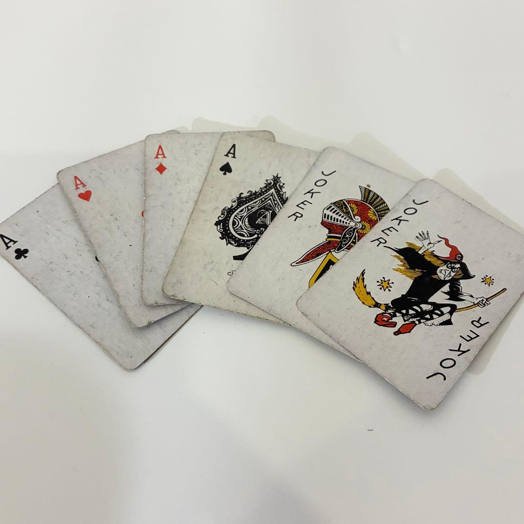 【昭和当時物／完品】宇宙戦艦ヤマト 児童用トランプ No.100 西崎音楽出版