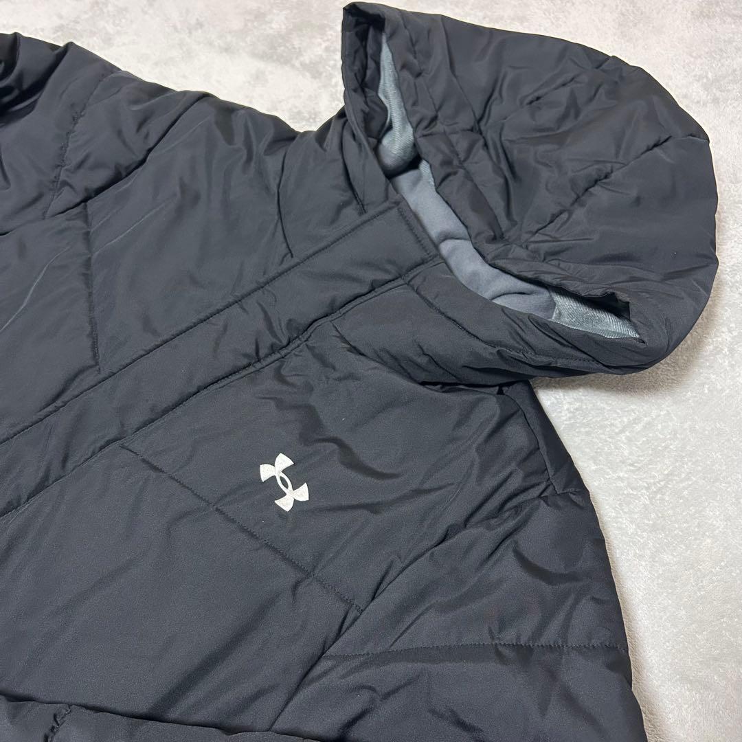 アンダーアーマー　UAビッグロゴ ロングコート　ベンチコート　XXL