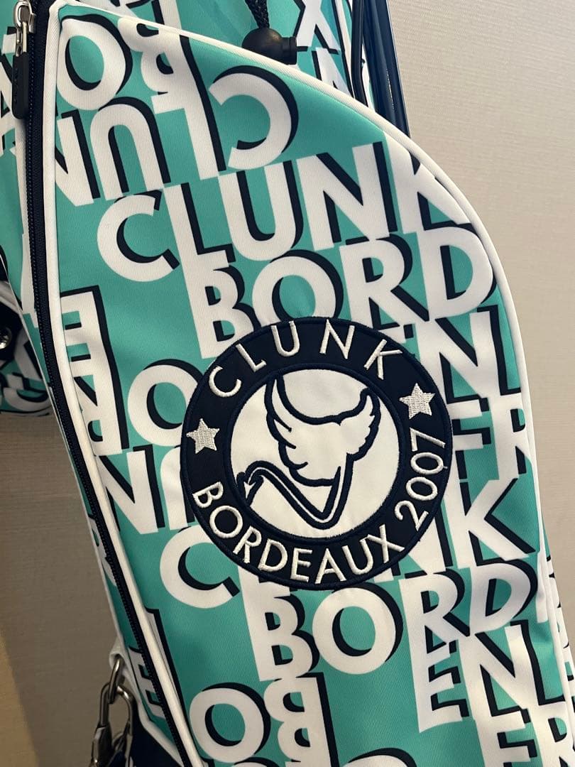 クランク　スタンド型キャディバッグ➕ボールポーチ(距離計入れ)➕フック付きタオル