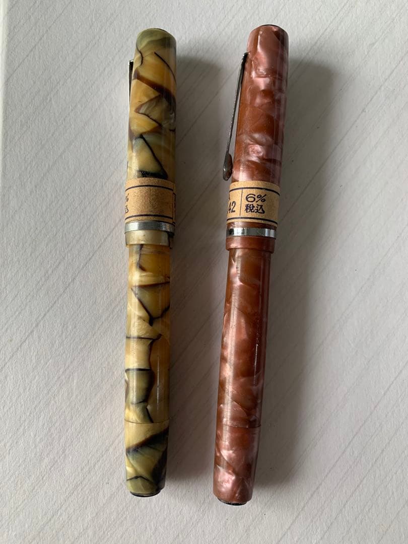 【昭和初】プラチナ万年筆 2本セット