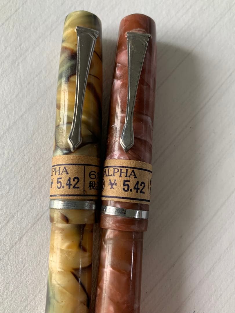 【昭和初】プラチナ万年筆 2本セット