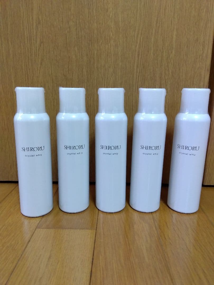 【値下げ】SHIRORU クリスタルホイップ洗顔料5本セット
