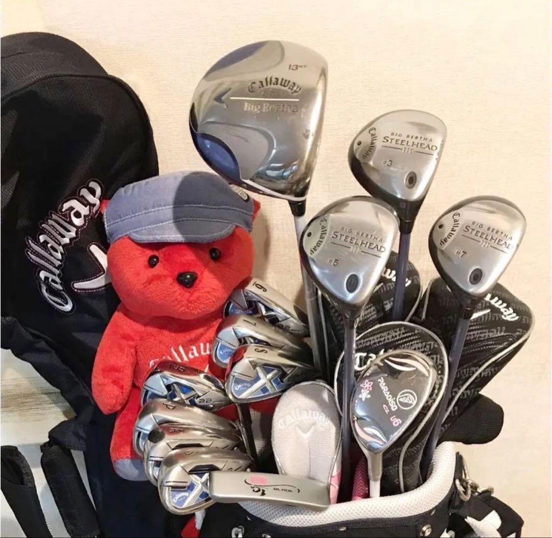 ❤️超高級❤️ レディース ゴルフクラブセット 初心者〜中上級 キャロウェイ