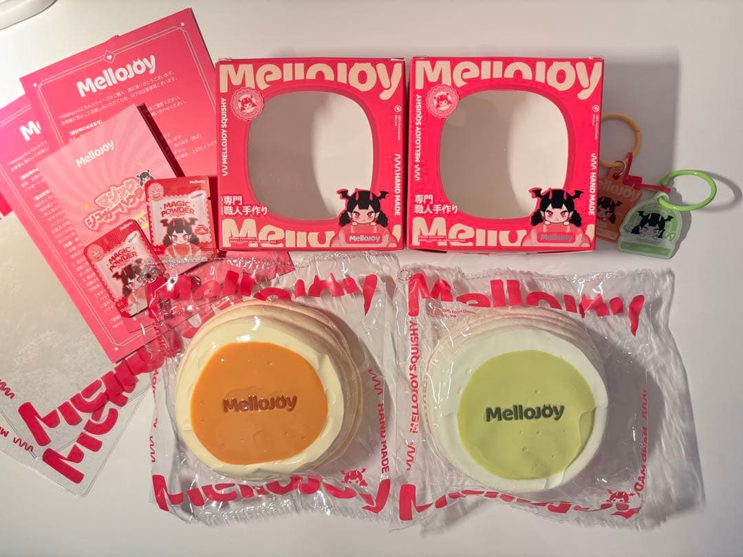 メロジョイ mellojoy 贅沢スフレ プレーン 抹茶 ストロベリー セット