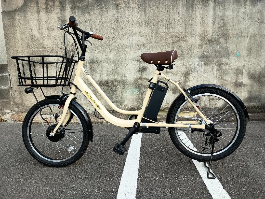 (No 1202) 丸石 ビューピッコリーノ 20インチ ベージュ 両立スタンド