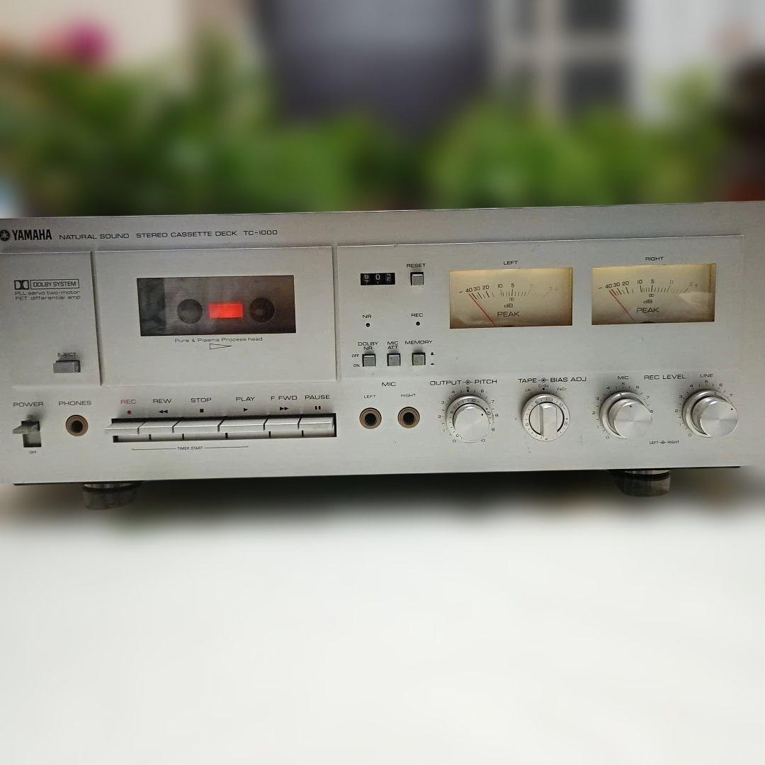 w*f様 YAMAHA TC-1000 ステレオカセットデッキ