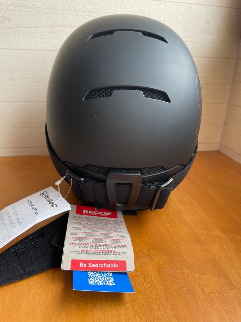 Ruroc RG1-DX スノーボードヘルメットーマットブラック/サイズ：S