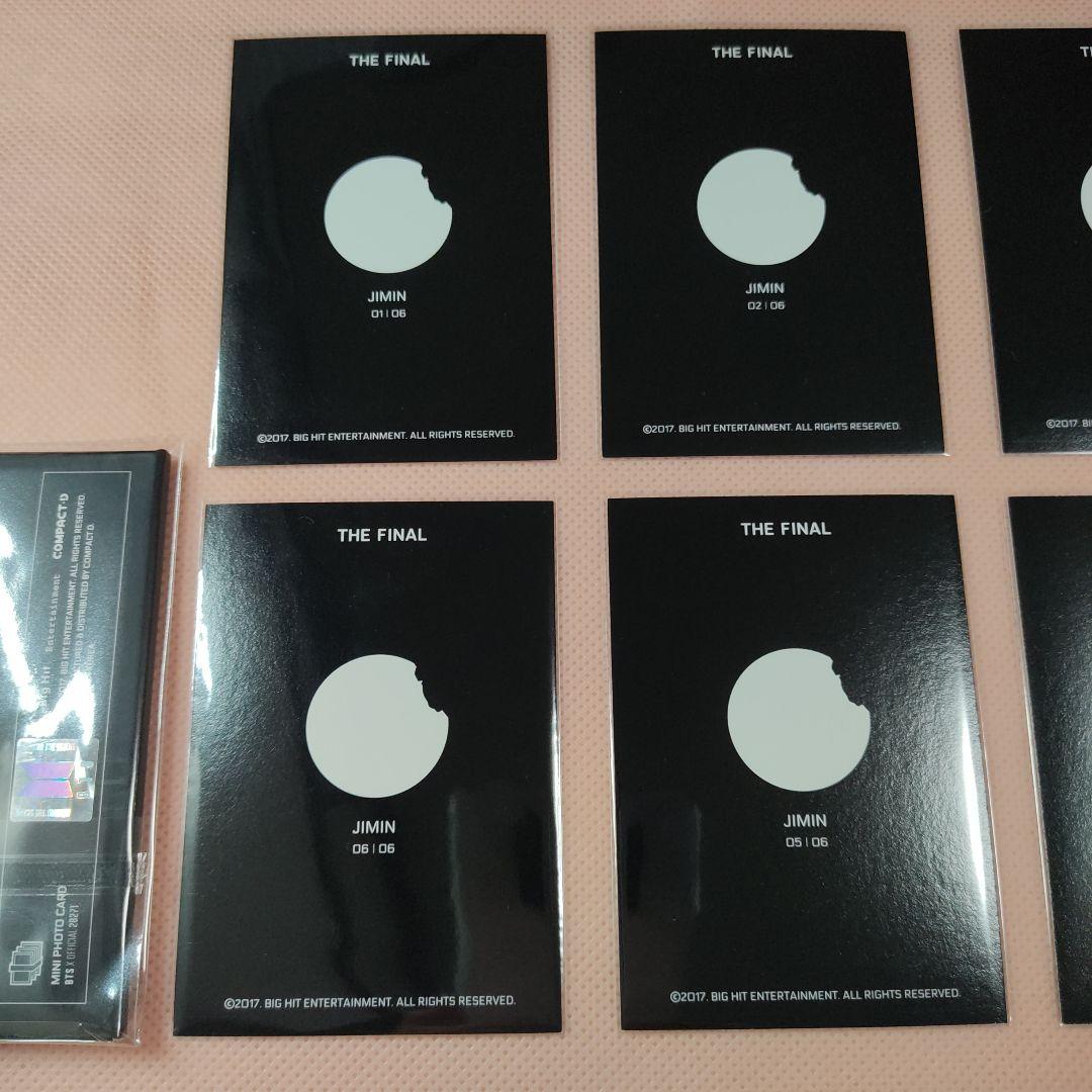 JIMIN BTS WINGS FINAL ミニフォト トレカ コンプ ジミン