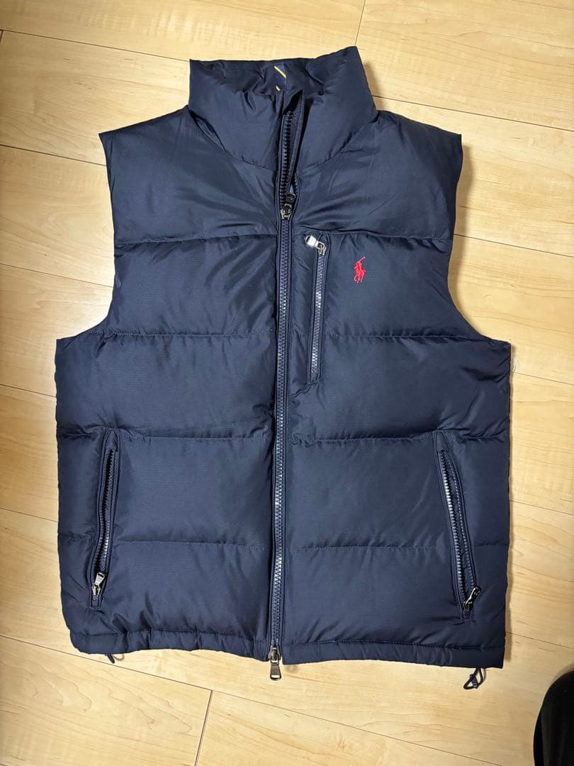 山*と様 POLO RALPH LAUREN ラルフローレン　ネイビー ダウンベ