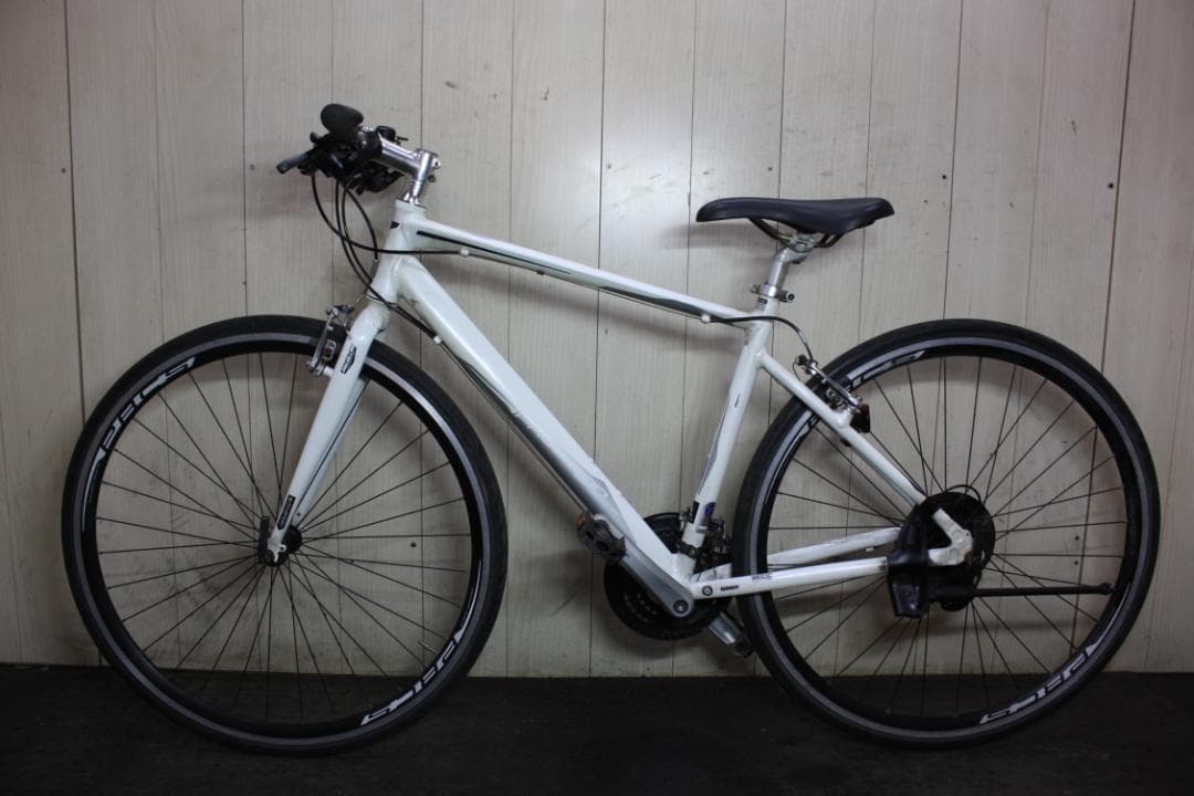 PRECISION SPORT アルミ 24速 470mm クロス WHITE
