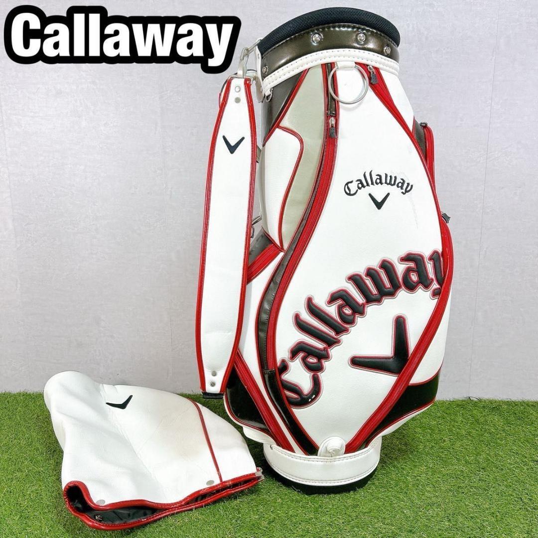 Callaway キャロウェイ メンズ ゴルフ キャディバッグ 白　ホワイト