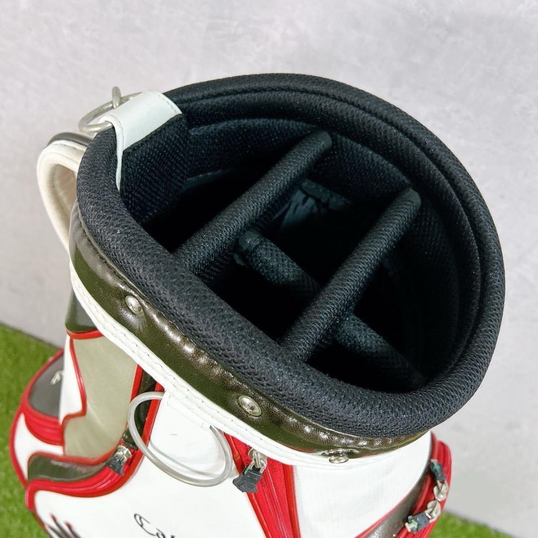 Callaway キャロウェイ メンズ ゴルフ キャディバッグ 白　ホワイト