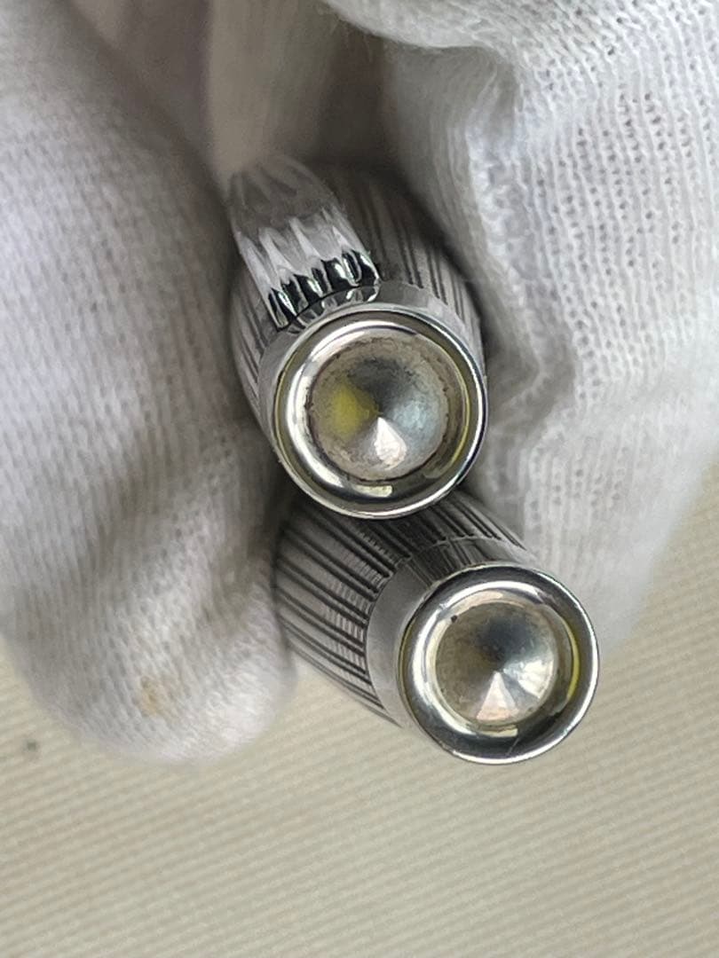 万年筆 PLATINUM プラチナ 18k WG 極細