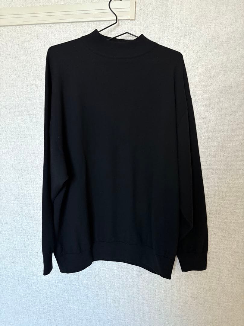 トップス comoli Wool Knit Mock Neck Knit 24aw