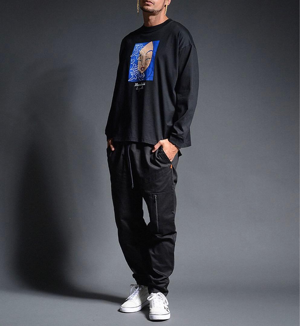 新品 ラッセルノ ゴルフ コンバット カーゴジョガーパンツ ブラック XL 6