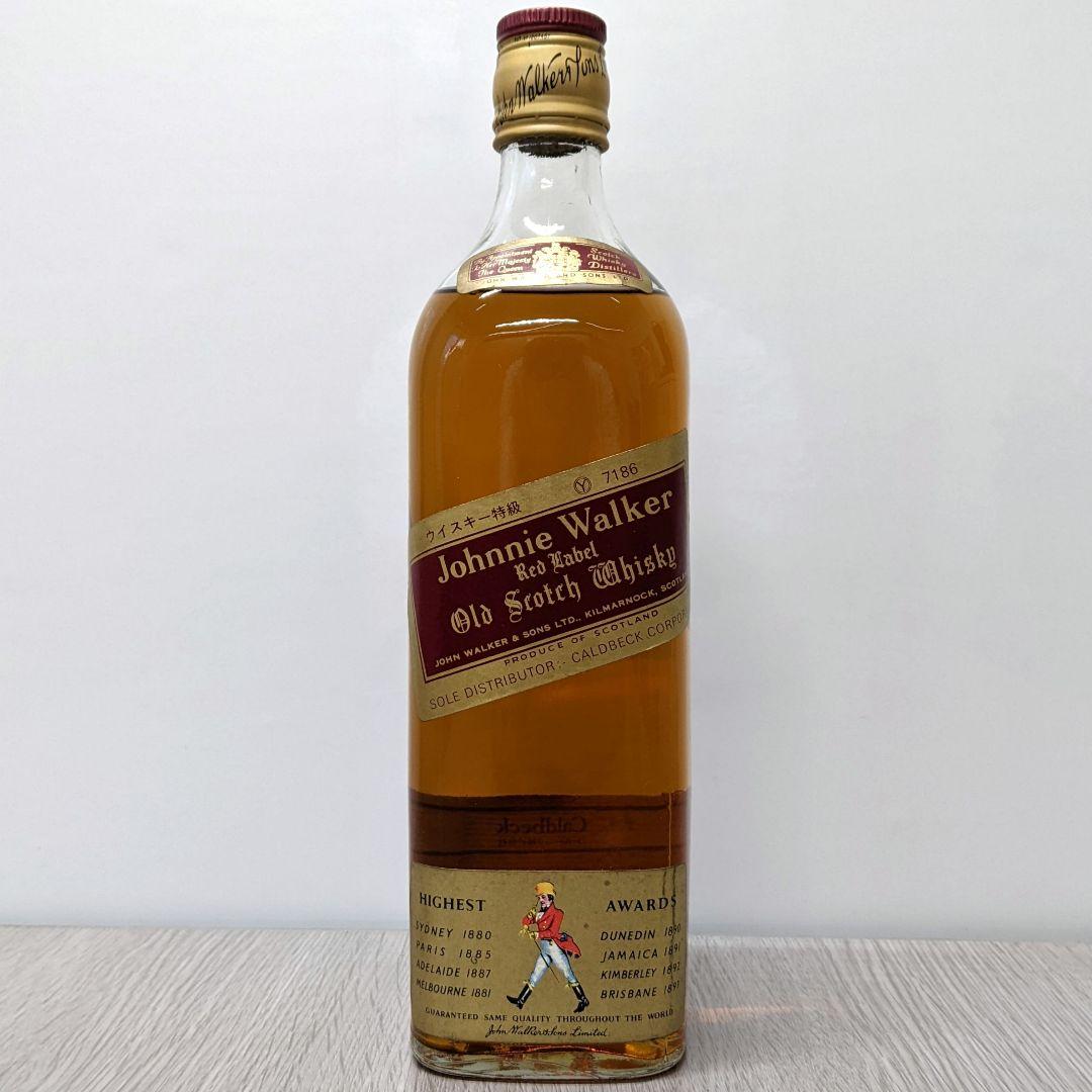 ジョニーウォーカー　赤ラベル　コールドベック　特級　760ml 43% 　箱なし
