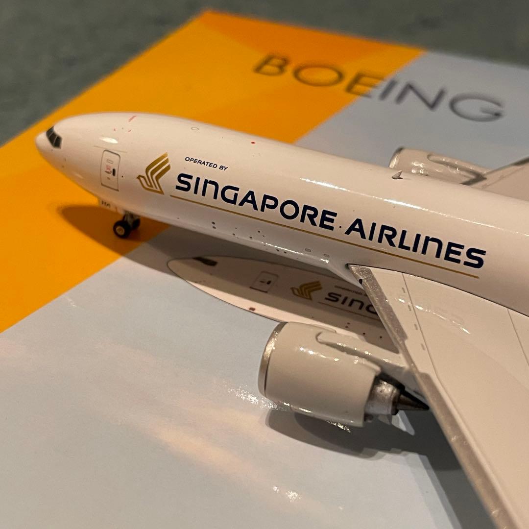 DHL SINGAPORE AIRLINES 777-200LRF シンガポール