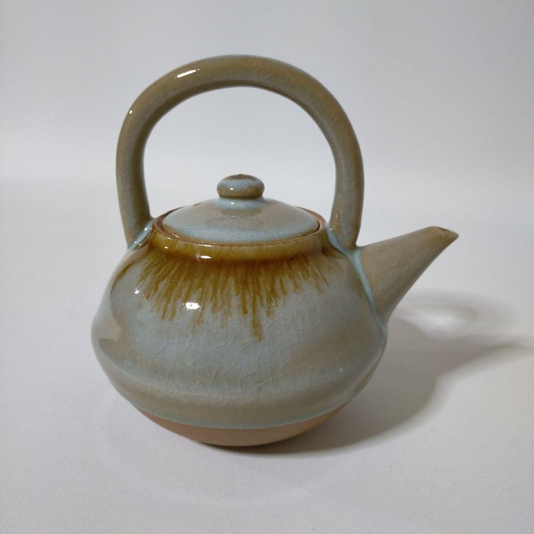 煎茶道 土瓶桂山作01 ボーフラ 湯沸かし 桂山窯