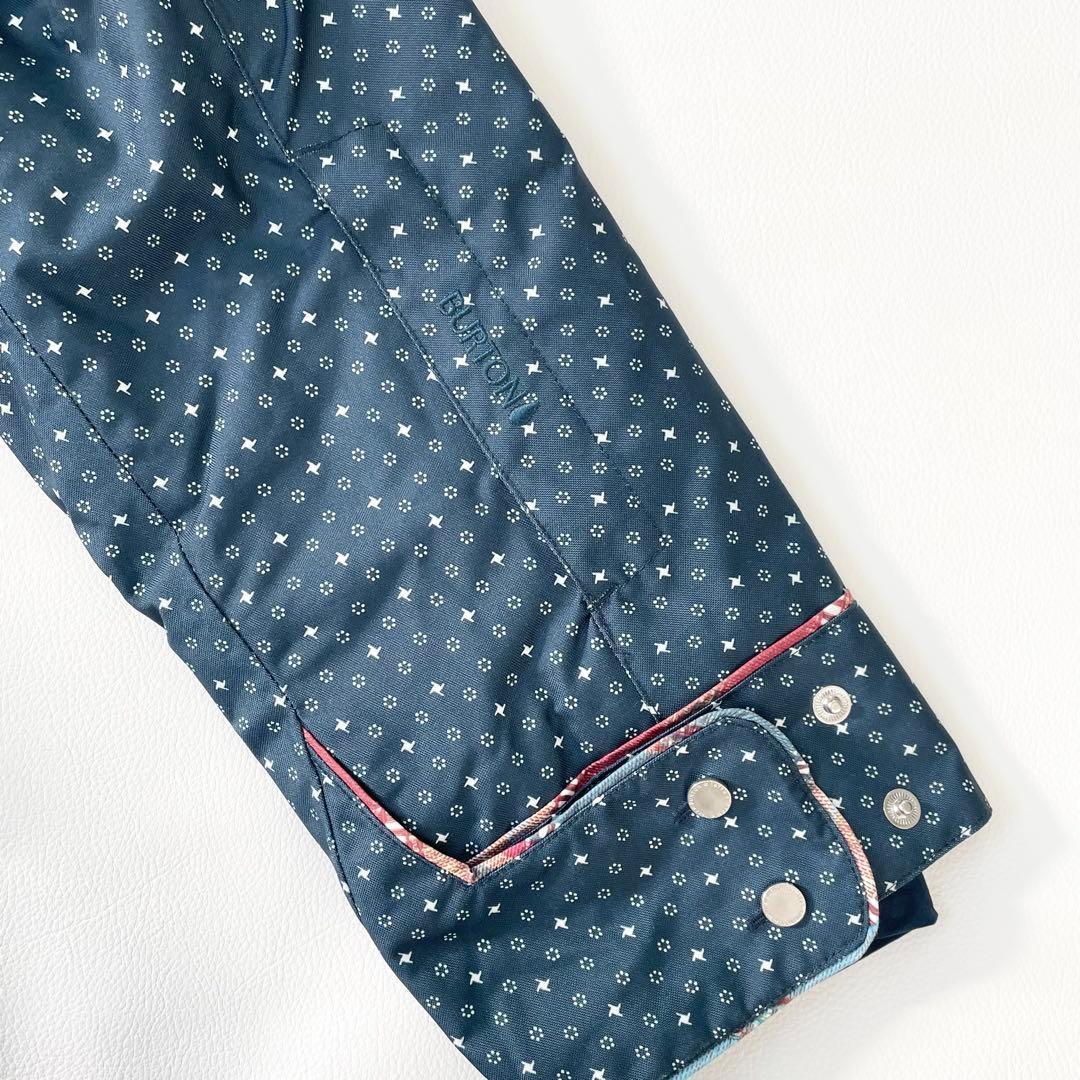 4457 【美品】バートン ジャケット スノボウェア レディース M ファー付き