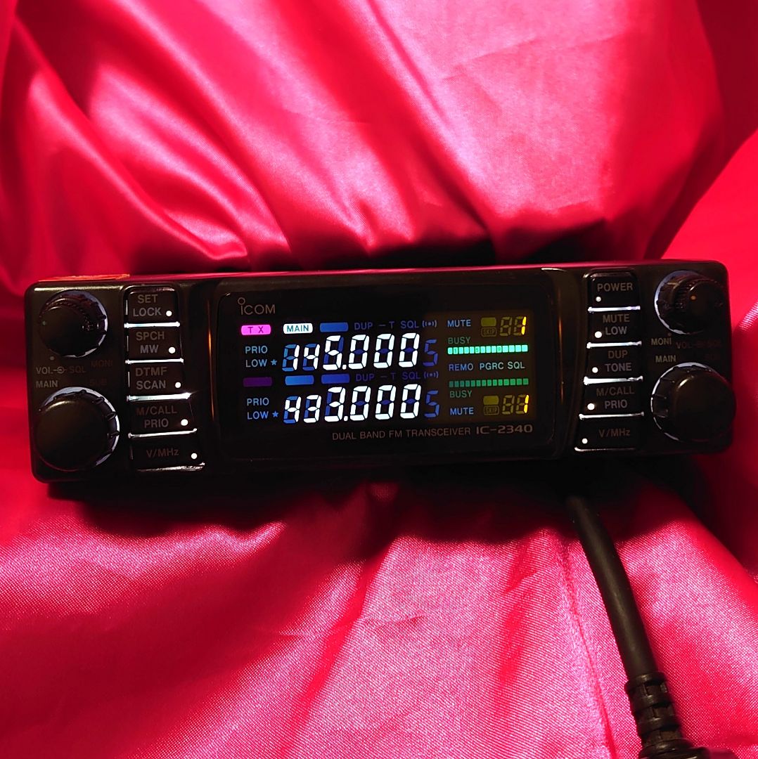早い者勝ち‼️★ICOM IC-2340 10w機デュアルバンド★LED仕様‼️