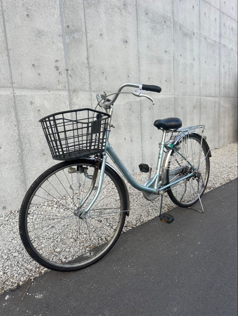 R57 愛知 ブリヂストン B5F BU605 エブリッジ 26インチ 水色