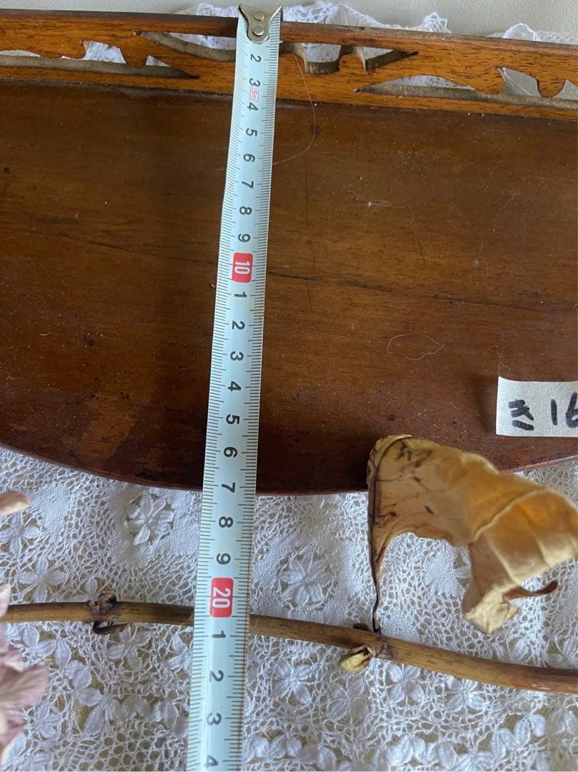 【き16】45 フランスアンティーク　ナポレオンシェルフ　シェルフ　棚