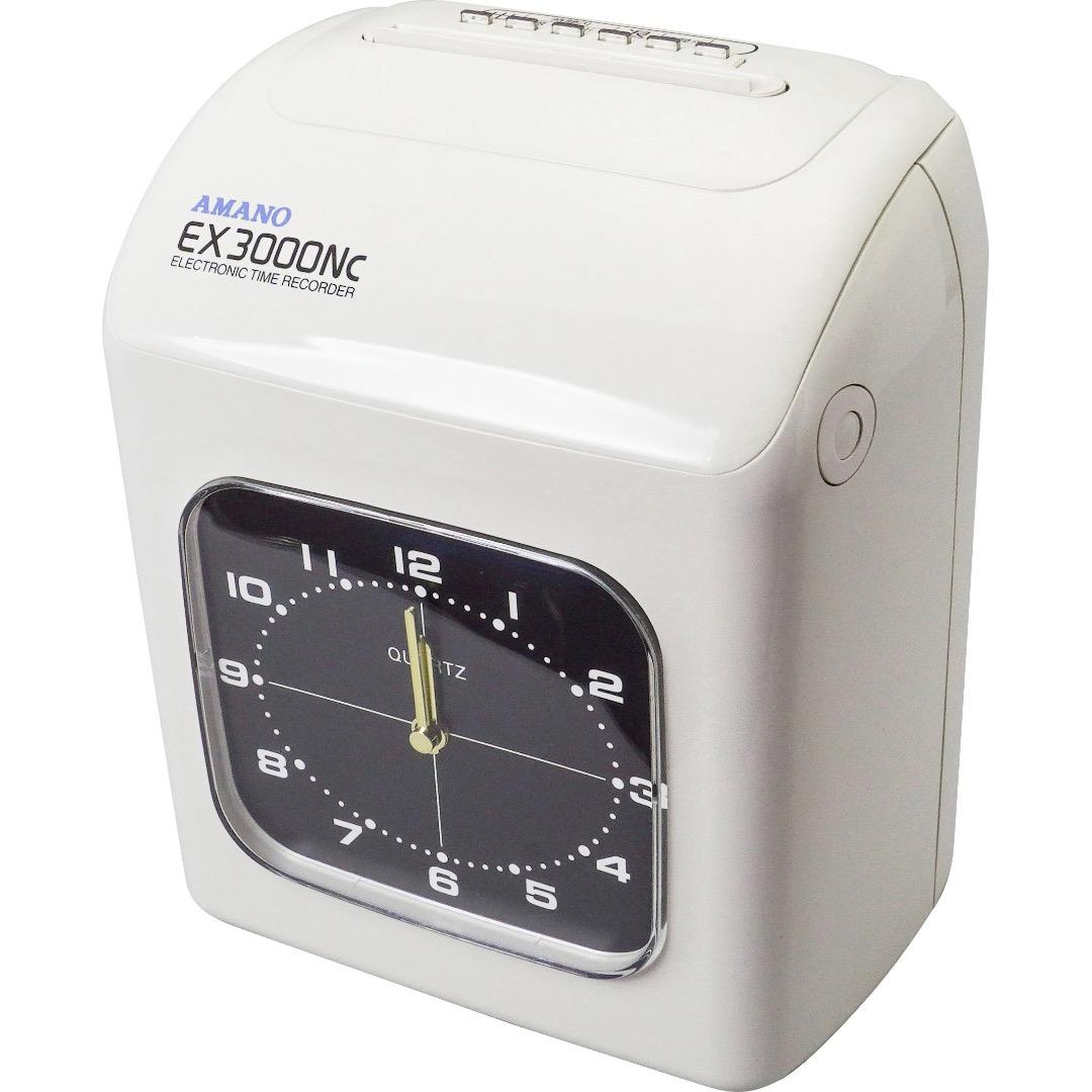 【美品】EX3000NC アマノ 動作確認済 タイムレコーダー クォーツ
