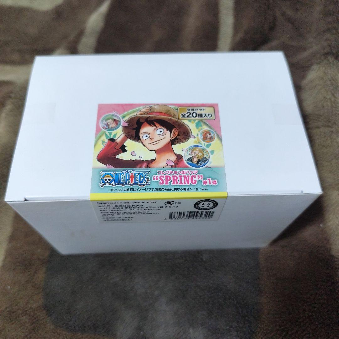 ONEPIECE ジャンプフェスタ コレクション缶バッジ SPRING box