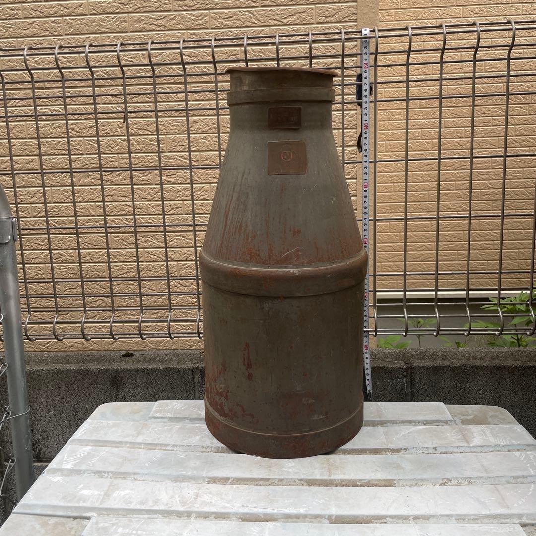 アンティーク ミルク缶 53cm Ｘ2個 春USAGIさん専用