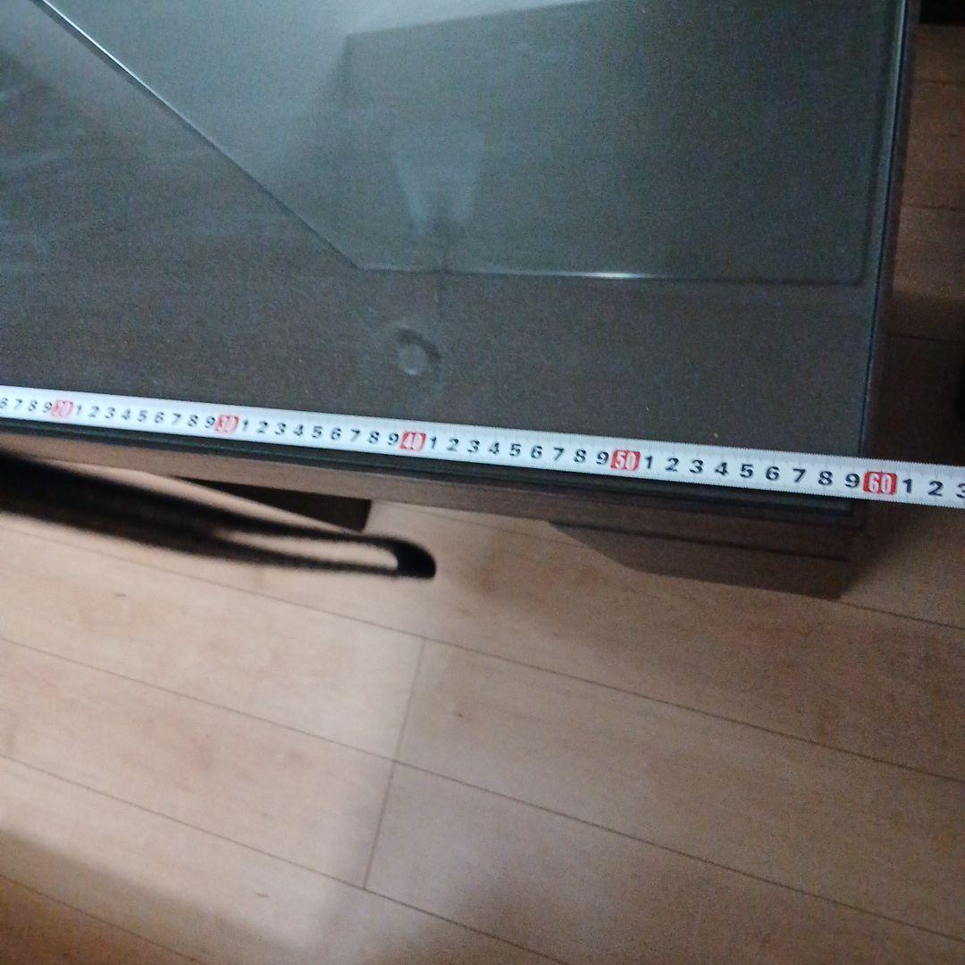 大塚　家具　化粧台　ダーク　ブラウン ドレッサー 照明　付き