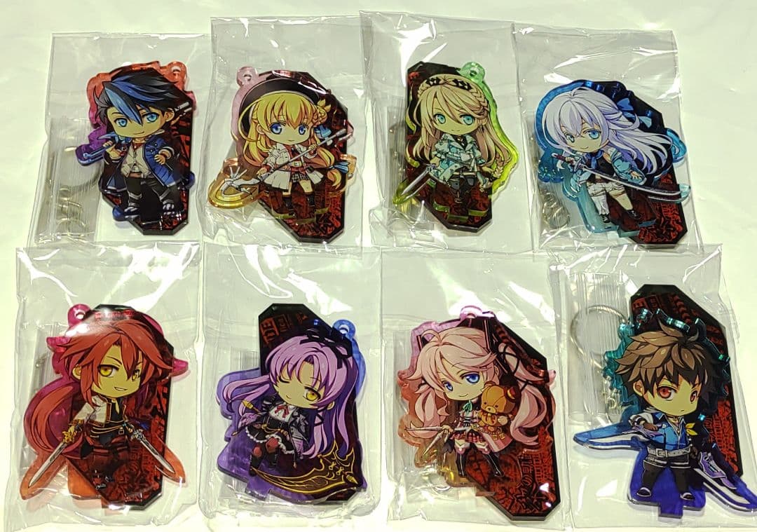 英雄伝説 黎の軌跡Ⅱ 抽選会 アクリルキーホルダー 全8種 シズナ エレイン