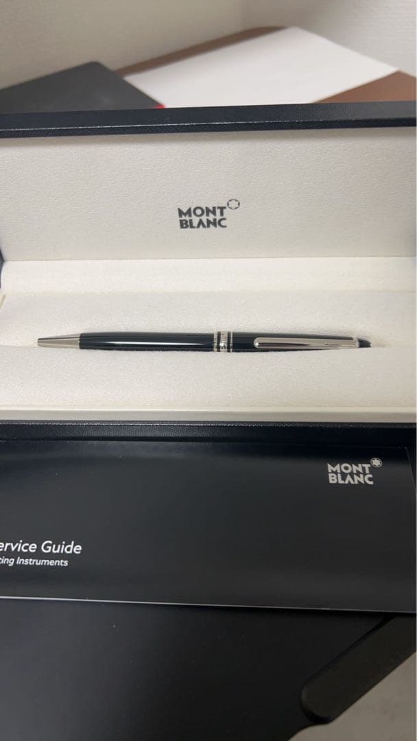 MONTBLANCボールペン マイスターシュテュック プラチナライン