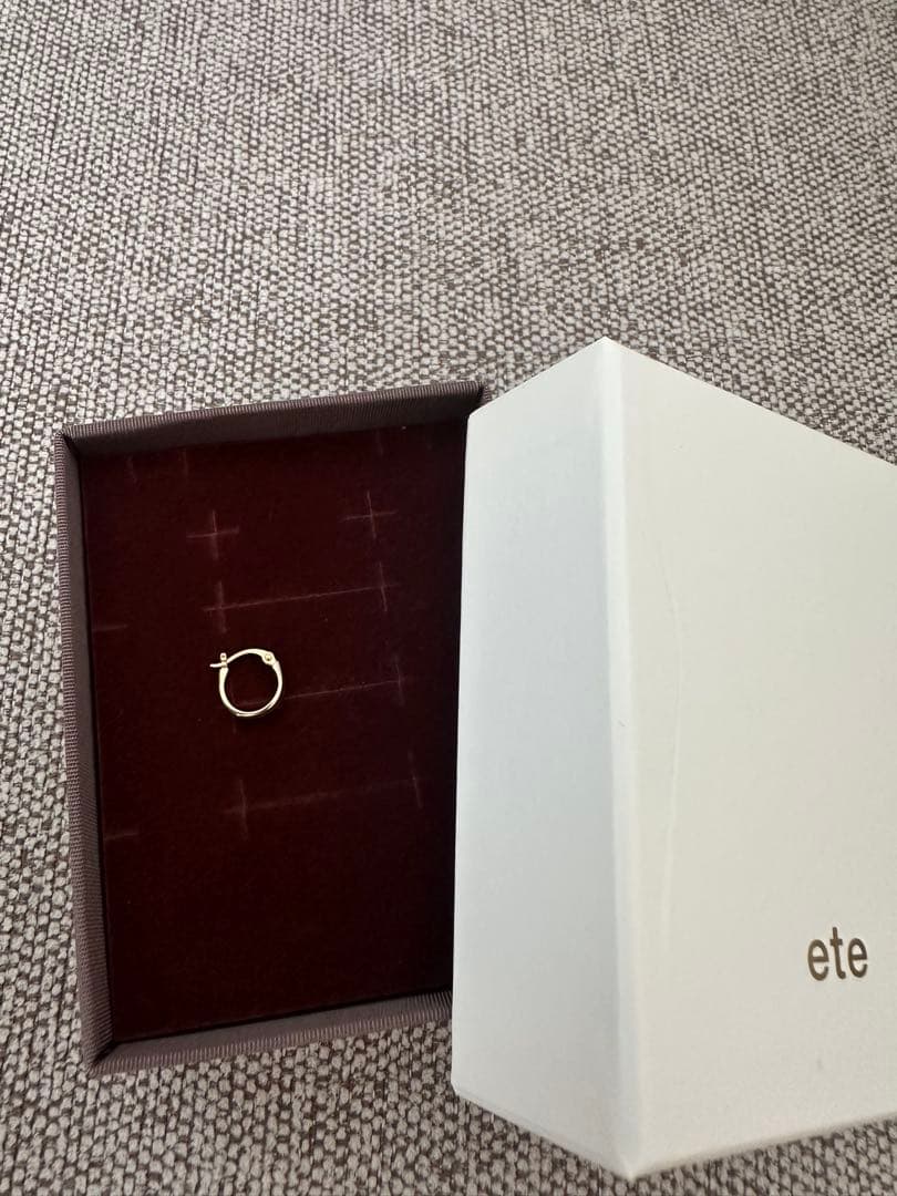 ete K10YG フープピアス　片耳