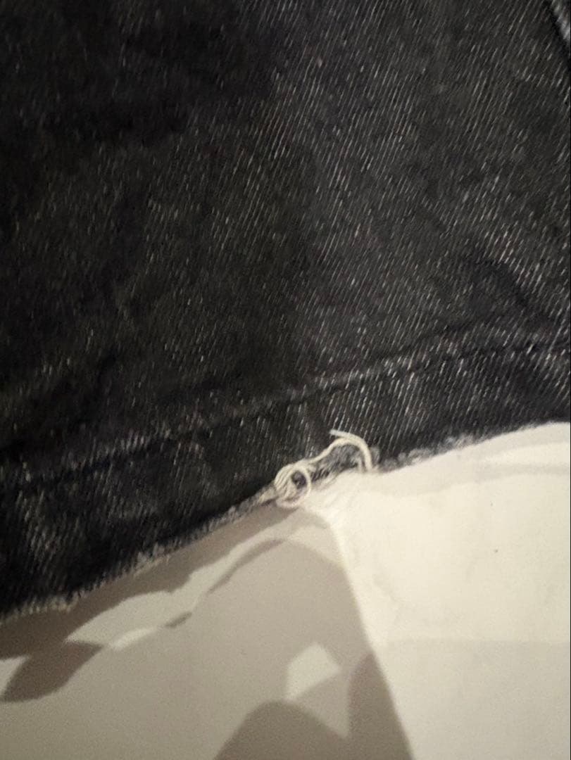 NoREMID ブラック デニムパンツ　早い者勝ち