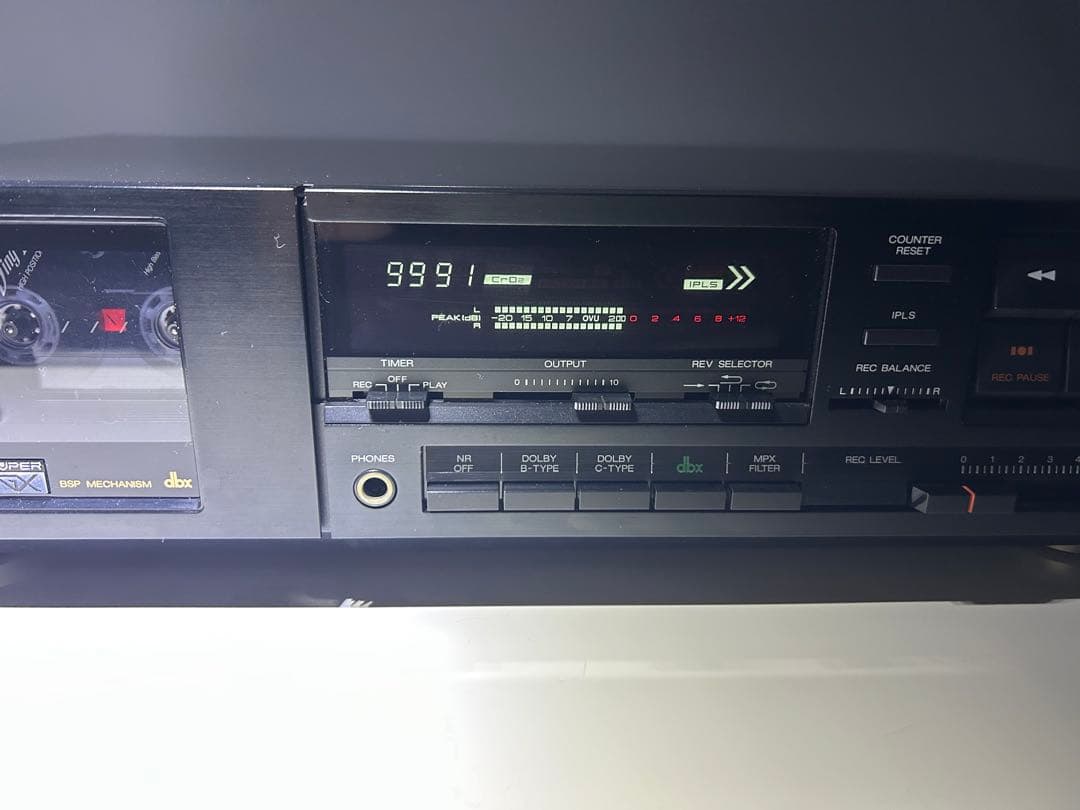 AKAI カセットデッキ GX-R60EX【動作品】