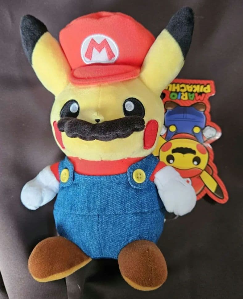 マリオピカチュウ ぬいぐるみ