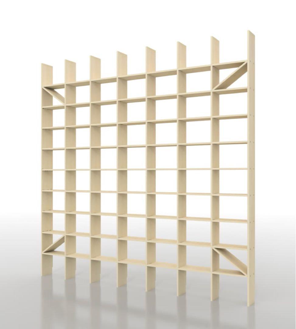 マルゲリータ　margherita　壁一面のA5判本棚 奥行180mm