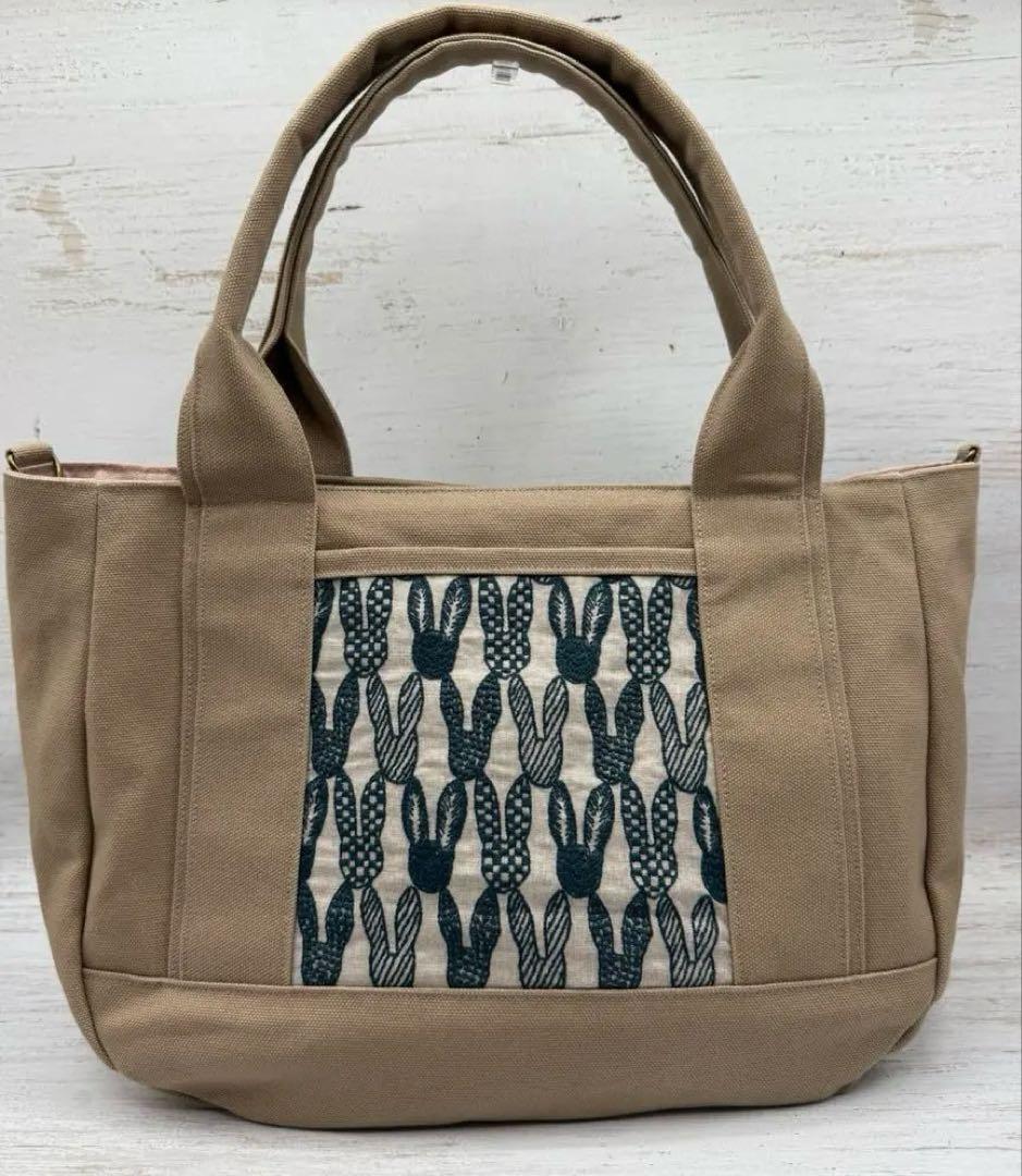 ミナペルホネン ハンドメイドバッグ うふふ♡トート