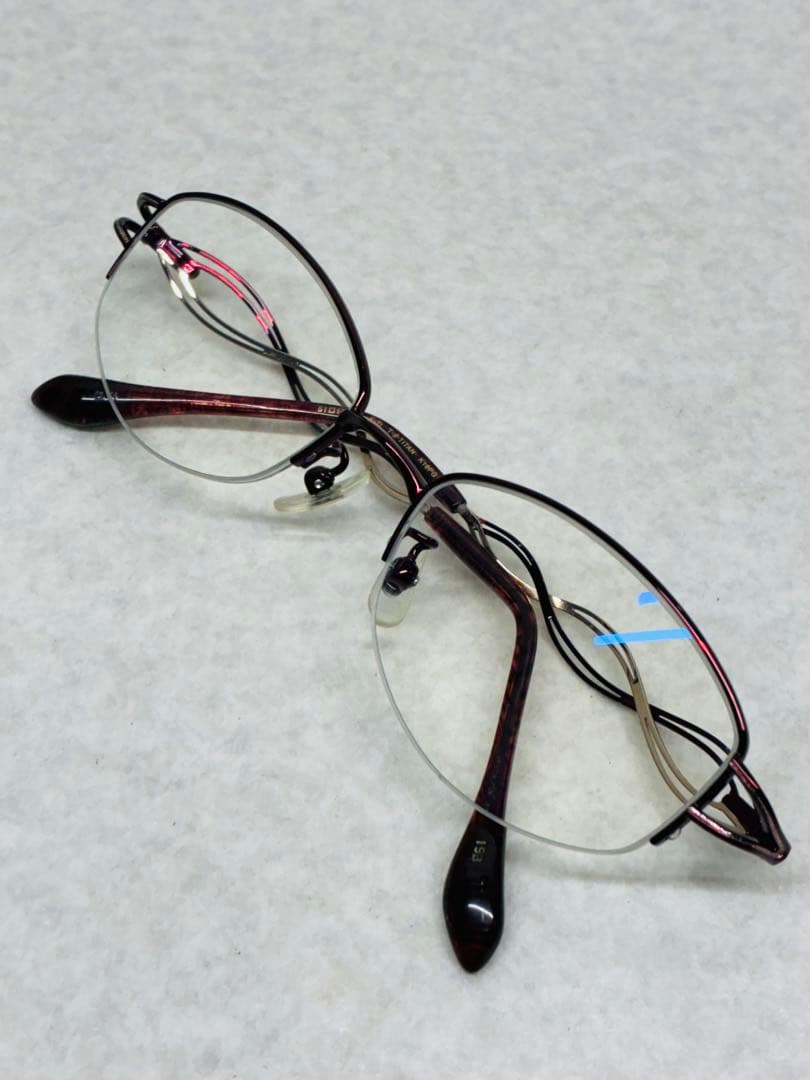 M4）美品 K18PG 18金 ピンクゴールド Dec メガネ 老眼鏡 フレーム