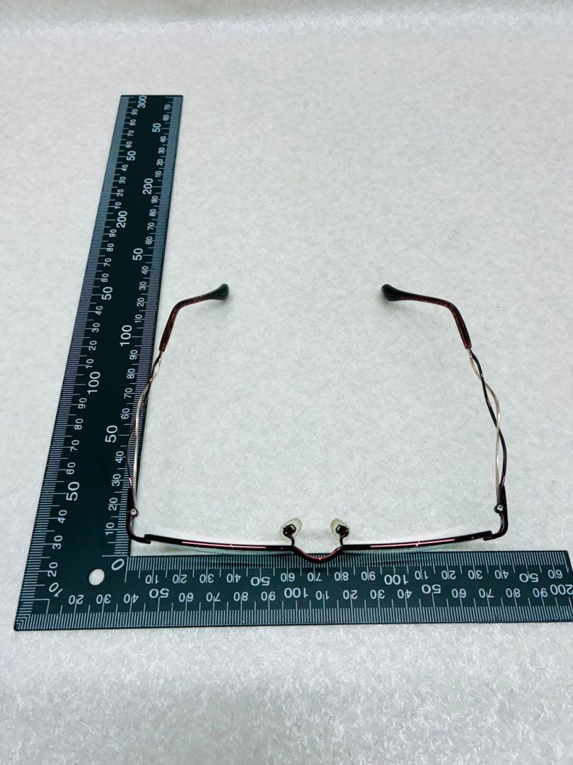 M4）美品 K18PG 18金 ピンクゴールド Dec メガネ 老眼鏡 フレーム