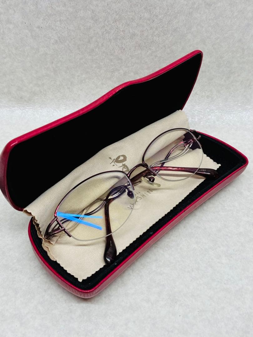 M4）美品 K18PG 18金 ピンクゴールド Dec メガネ 老眼鏡 フレーム