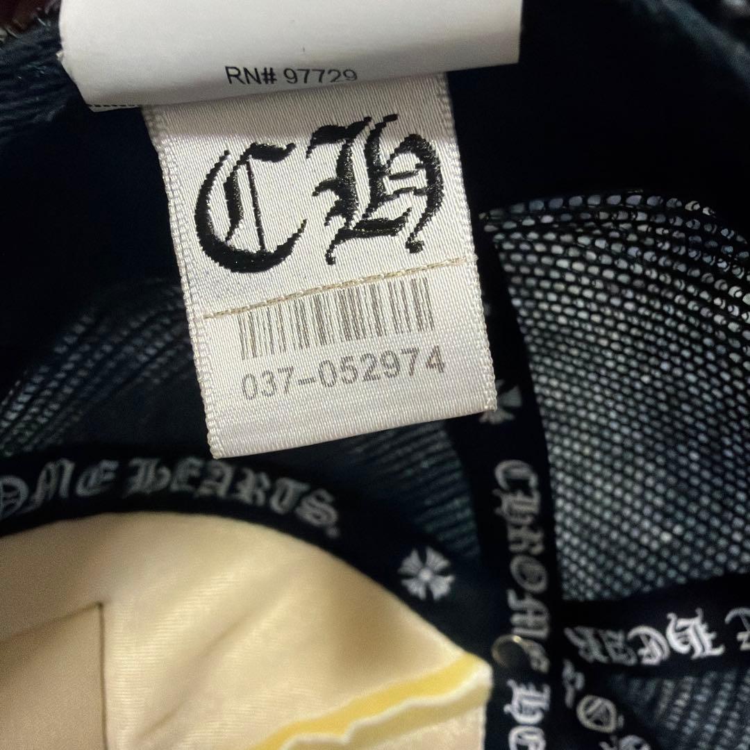 CHROME HEARTS キャップ メッシュ ブラック