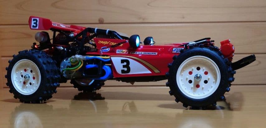 タミヤ完成モデルラジコンXB ホットショットフルセットLEDライト付新品未走行品