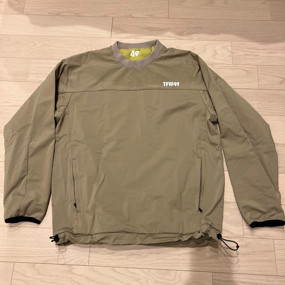 TFW49 オリーブグリーン ナイロン プルオーバー ジャケット