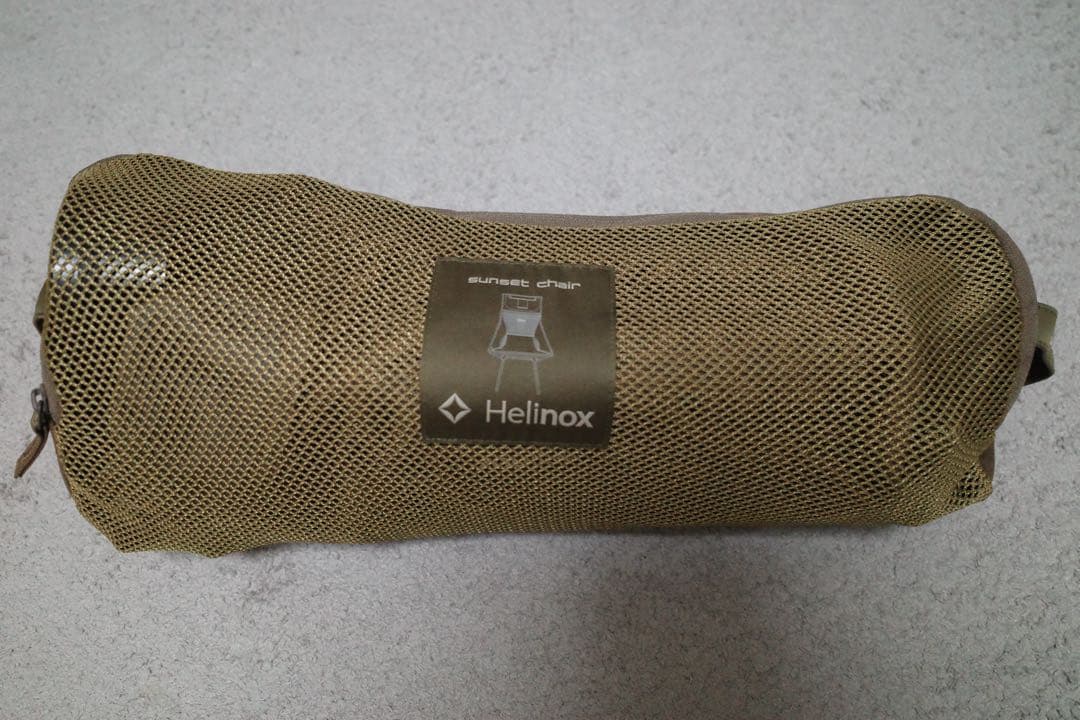 ヘリノックス サンセットチェア ドリンクホルダー付属